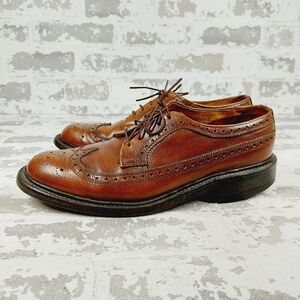 Church's Brown Vintage Leather Lace Up Brogue Shoes W224